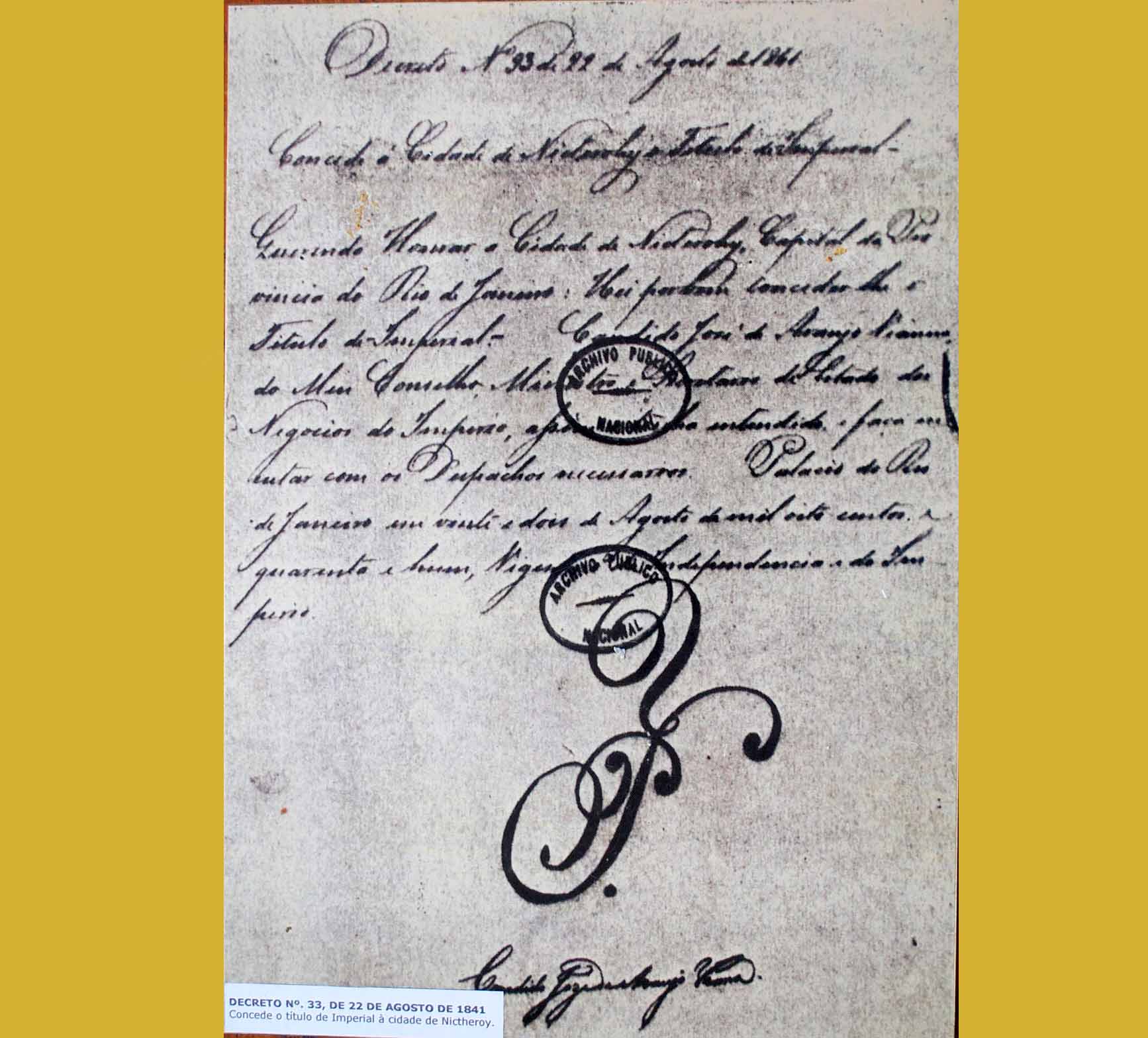 Documento de concessão de título